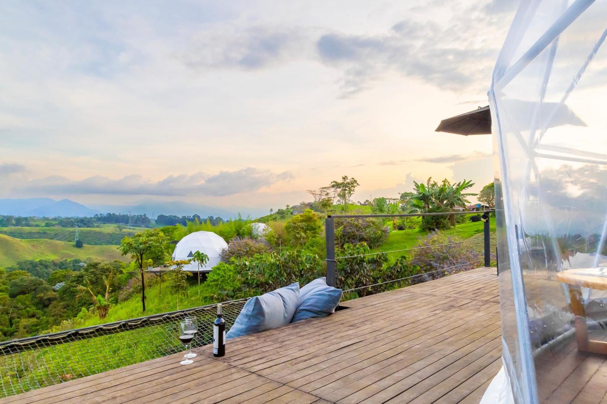 Ecohotel Monte Tierra Habitaciones Y Glamping Filandia Luaran gambar